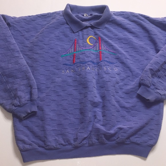 crazy shirt Other - San Fransisco Pullover With Collar Size Large